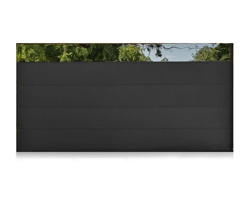 Aluminum Alloy Frosted Glass Automatic Garage Door