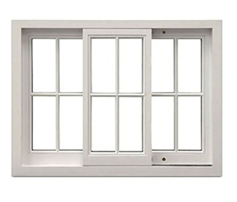 Aluminum Sliding System Window Grills Design