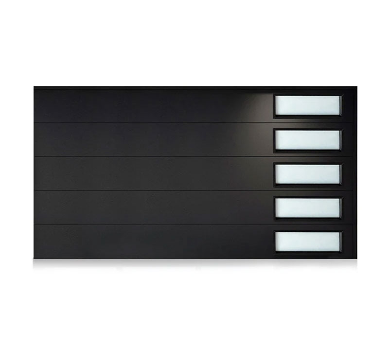 Automatic Sliding & Folding Rolling Curtain Aluminum Glass Garage Door