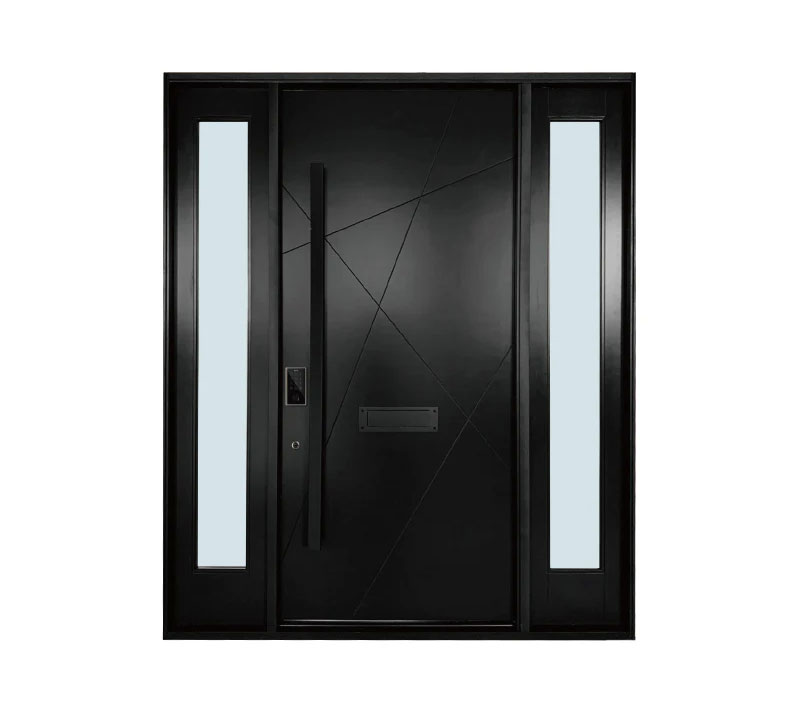Aluminum Double or Triple Glass Pivot Door